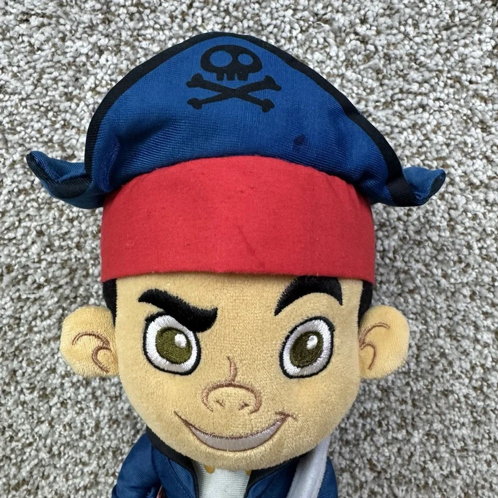 Disney Parks Jake & The Neverland Pirates Captain‎ Jake Sword Stuffed Plush 14